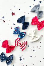 Load image into Gallery viewer, Patriotic Sophie Bows