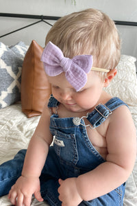 Bubble Gauze Sophie Bows (see our Gwens that match!)