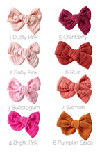 Load image into Gallery viewer, Gauze Sophie Bows (NEW COLORS!)