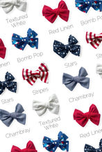 Load image into Gallery viewer, Patriotic Sophie Bows