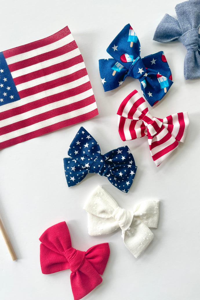 Patriotic Sophie Bows