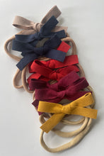 Load image into Gallery viewer, Slim Suede Bows (5 colors!)
