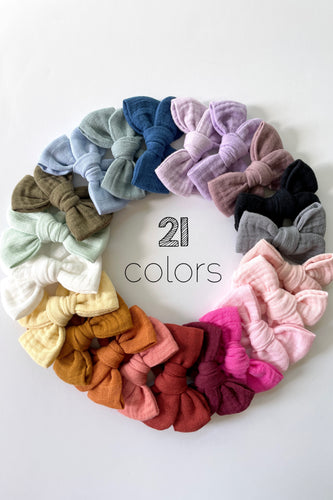 Gauze Sophie Bows (NEW COLORS!)