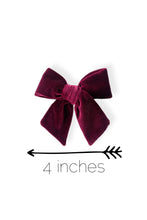 Load image into Gallery viewer, Velvet Sailor Bow