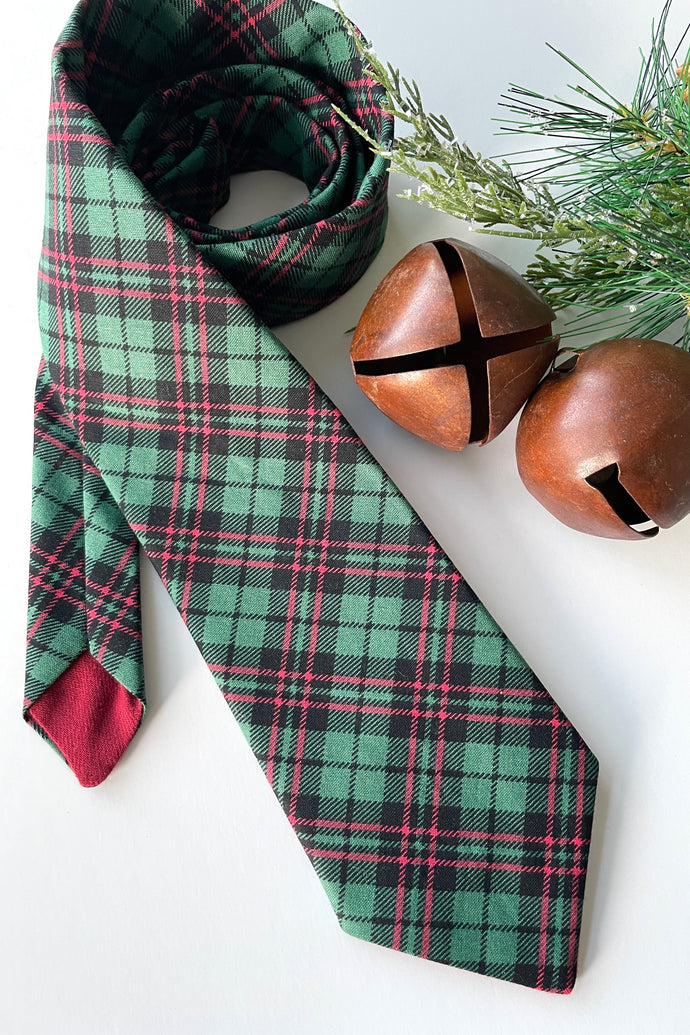 Evergreen Neckties (sizes for the whole fam!)