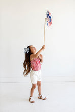 Load image into Gallery viewer, Chambray Striped Gwen Bow