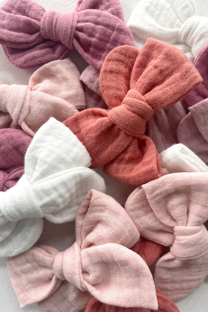 Gauze Sophie Bows (17 colors!)