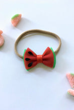 Load image into Gallery viewer, Mini Watermelon Tulle Bows