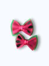 Load image into Gallery viewer, Mini Watermelon Tulle Bows