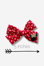Load image into Gallery viewer, Miss Mouse Charlotte Bow