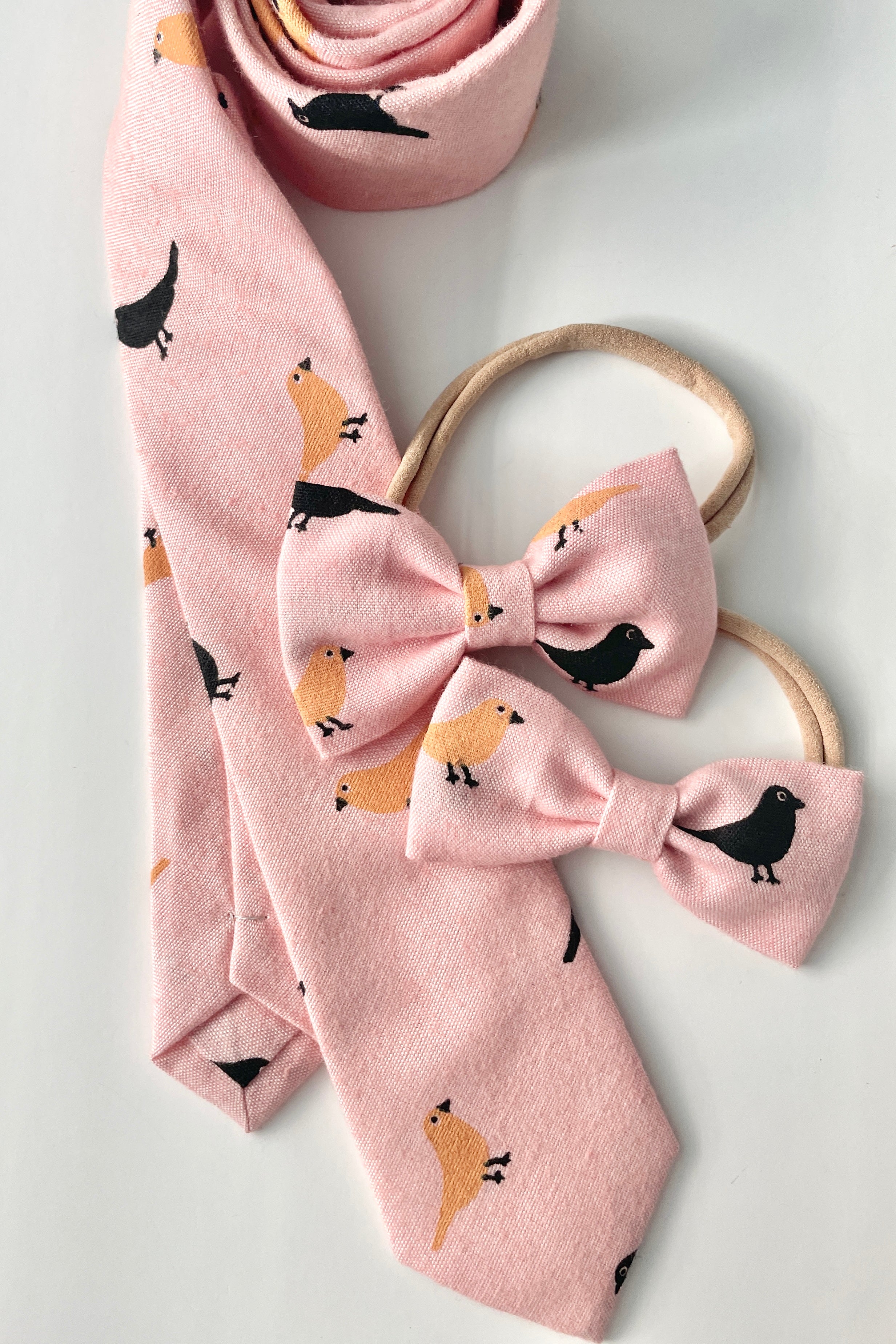 Match Dad SET (Pink Birdies)