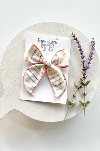 Springy Stripe Gwen Bow